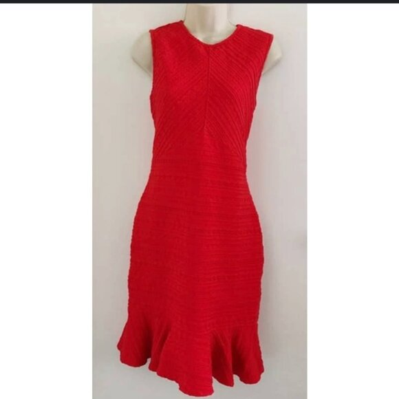 Shoshanna Red Dress - Picture 1 of 4